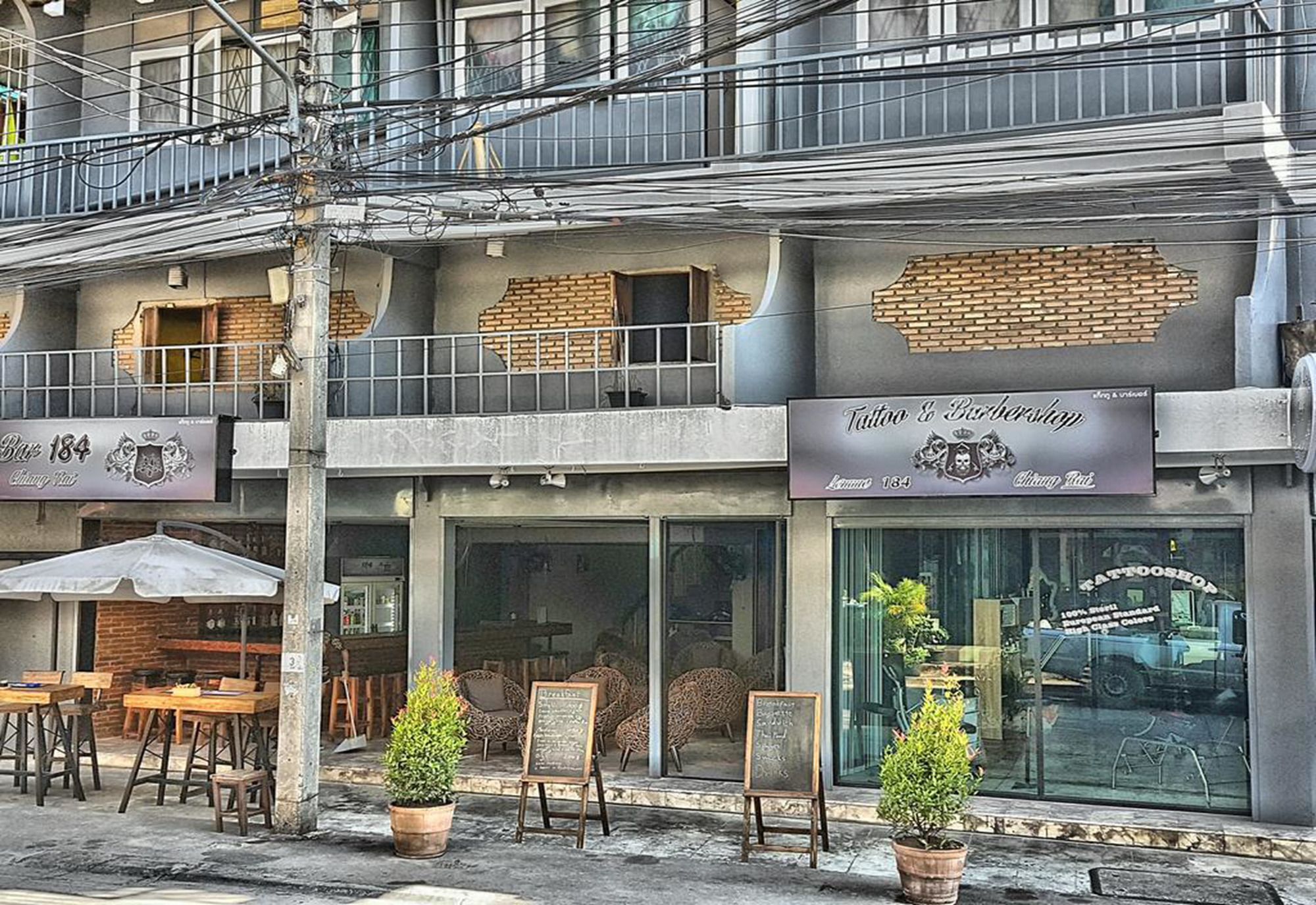Bar 184 Party Hostel (Adults Only) 치앙라이 외부 사진